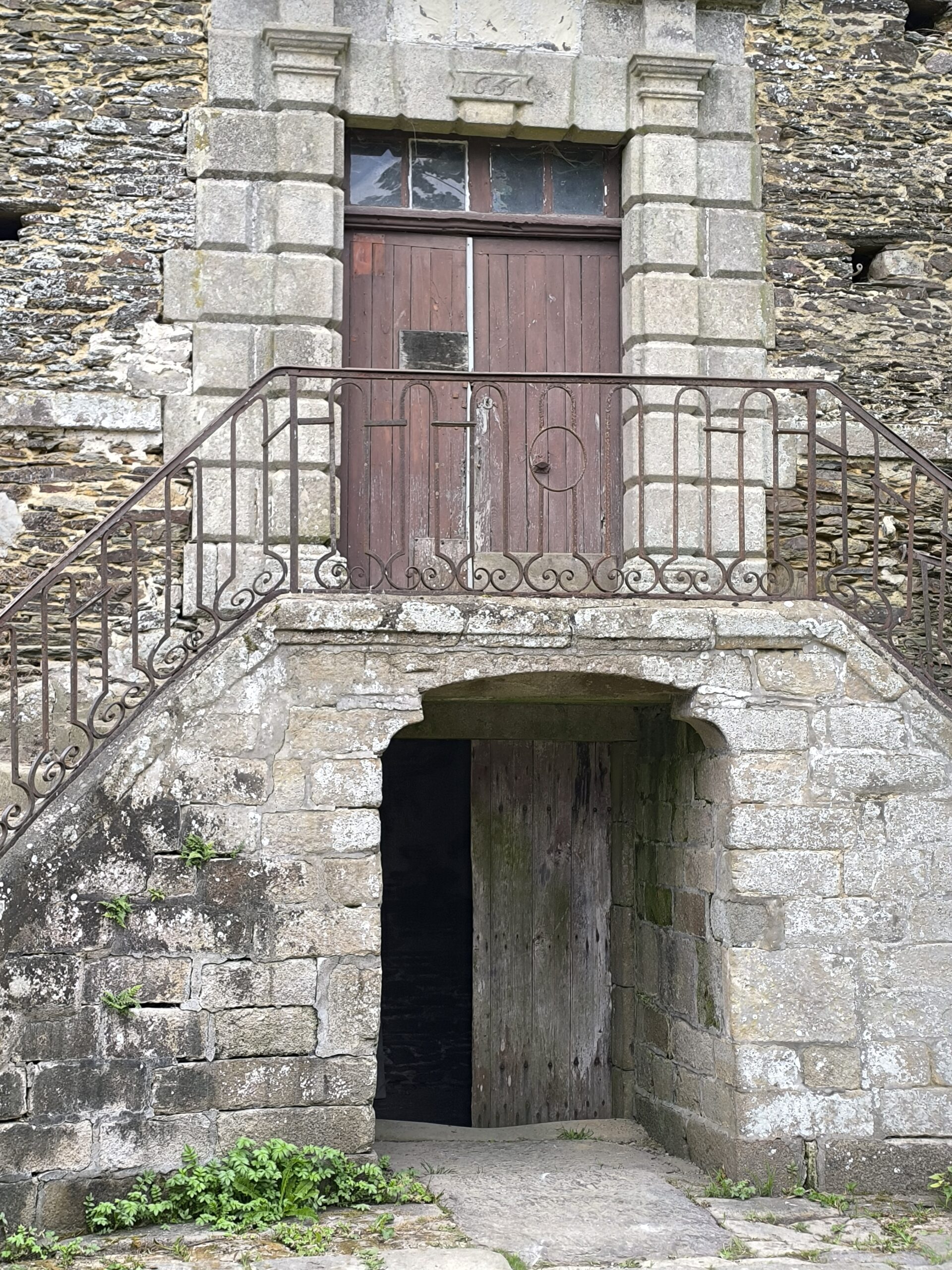 Le château, entrée du sous sol