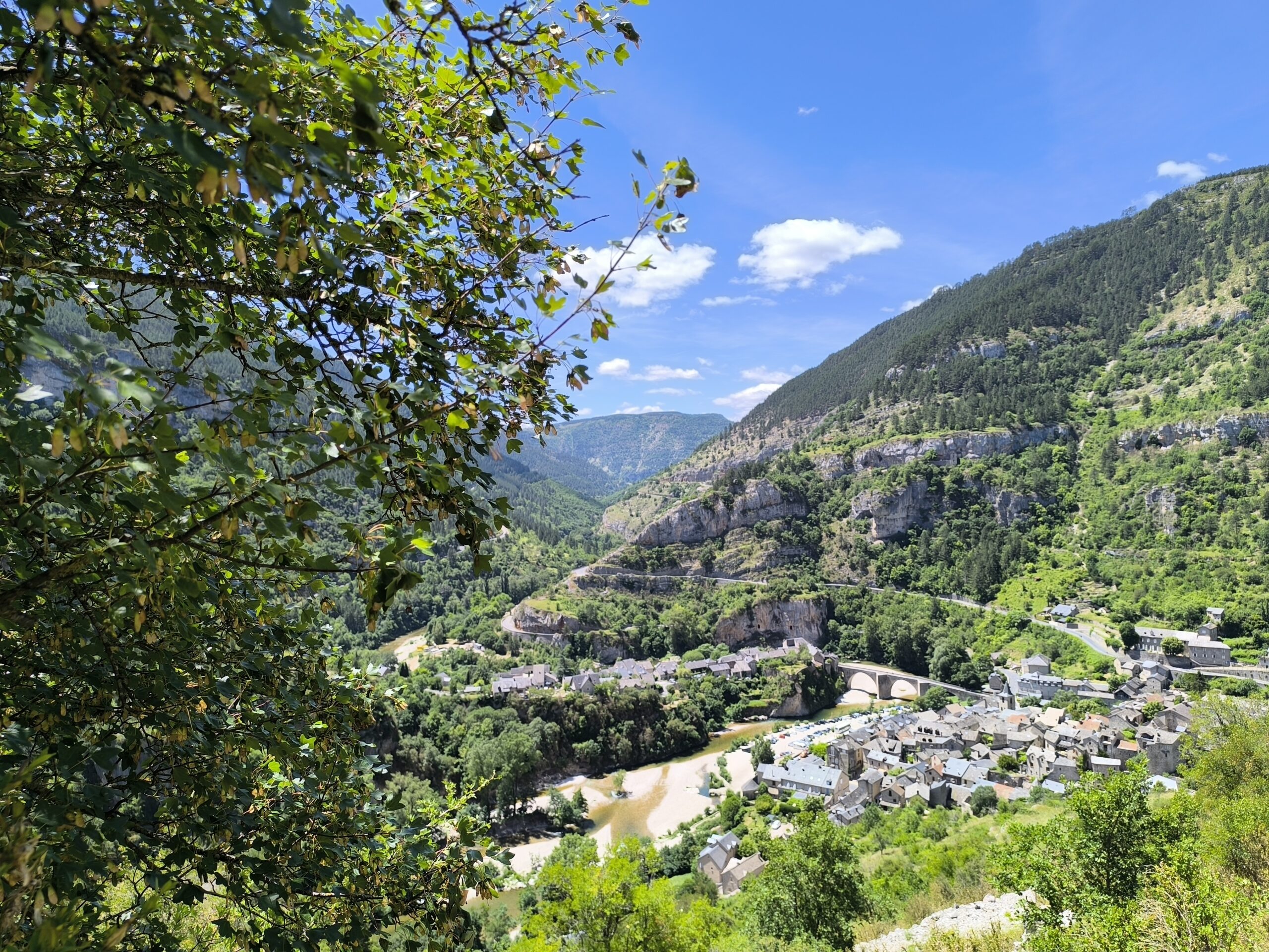Vue sur St Enimie
